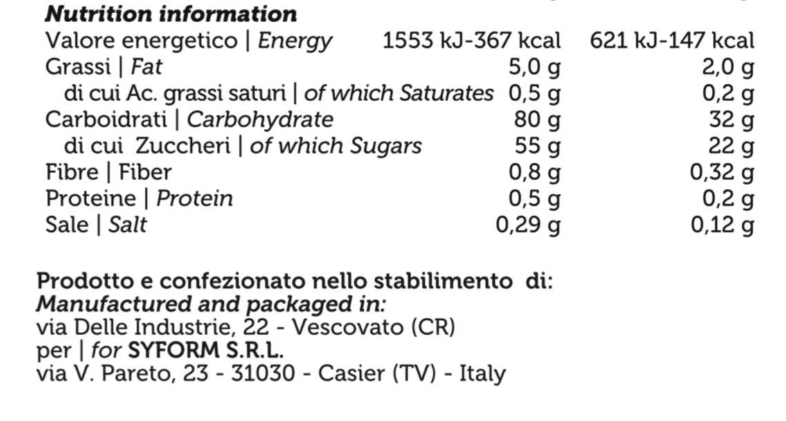 Sybar Energy Fruit Mango Apricot