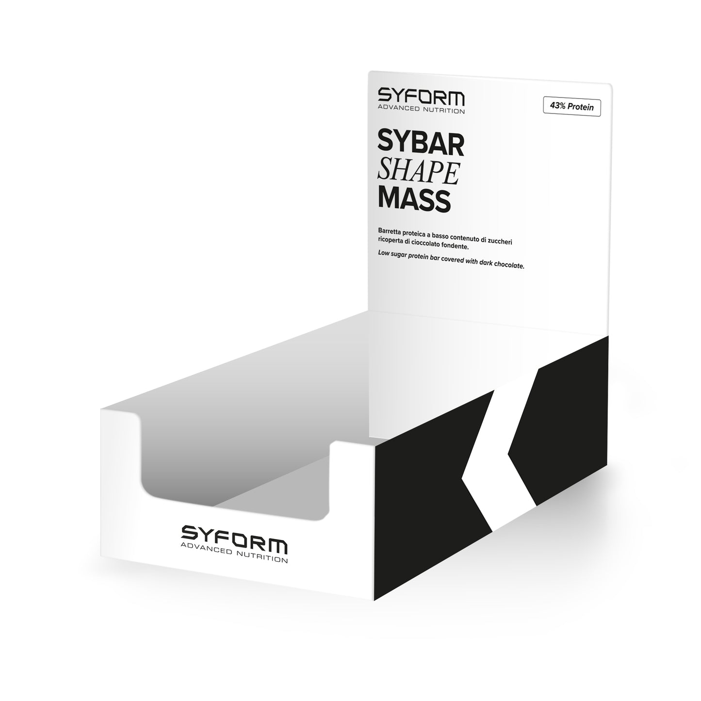 Sybar Shape Mass Chocolate (43% protein)